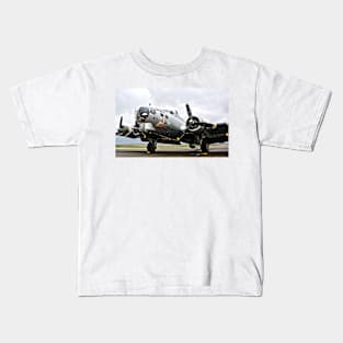 B-17 Bomber Airplane Kids T-Shirt